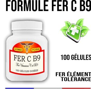 Formule Fer C B9 100 gélules