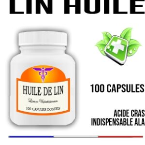 Huile de Lin 500 mg 100