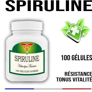 Spiruline 500 mg 100