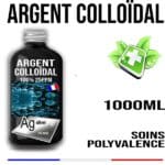 Argent Colloïdal 25 PPM   CAS 9007-35-6    500