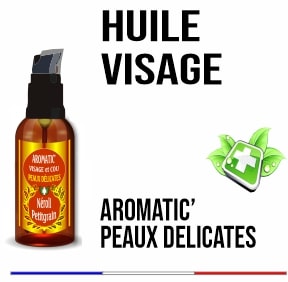 Huile Aromatic’ Visage Peau Délicate
