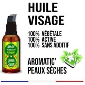 Huile Aromatic’ Visage Peau Sèche