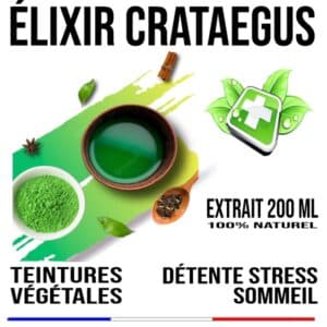 L’Elixir Bienfaisant Crataegus Formule Stress Sommeil 200