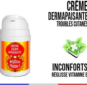 Crème Dermapaisante Réglisse Vitamine E