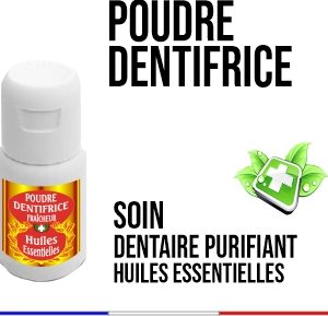 Poudre Dentifrice Huiles Essentielles
