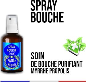 Le Spray Bouche Myrrhe Propolis