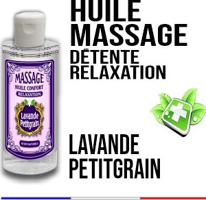 Huile Massage Relaxation Lavande Petitgrain