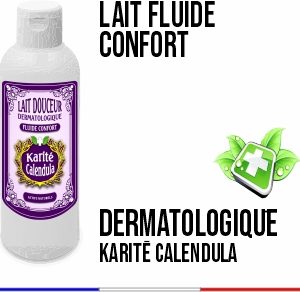 Lait Fluide Confort Polyvalent Karité Calendula