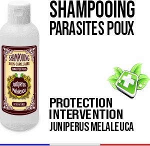 Shampooing Parasites Poux Juniperus Melaleuca