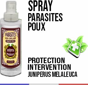 Spray Capillaire Poux Juniperus Melaleuca