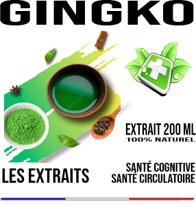 Ginkgo Teinture Végétale