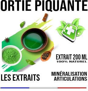 Ortie Piquante Feuille Teinture Végétale