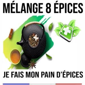Mélange 8 Epices pour Pain d’Epices100