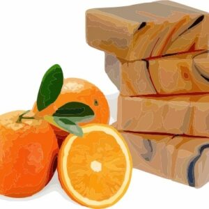 Savon Badiane sucré, doux et gourmand, savon aux huiles essentielles d’orange douce et de mandarine